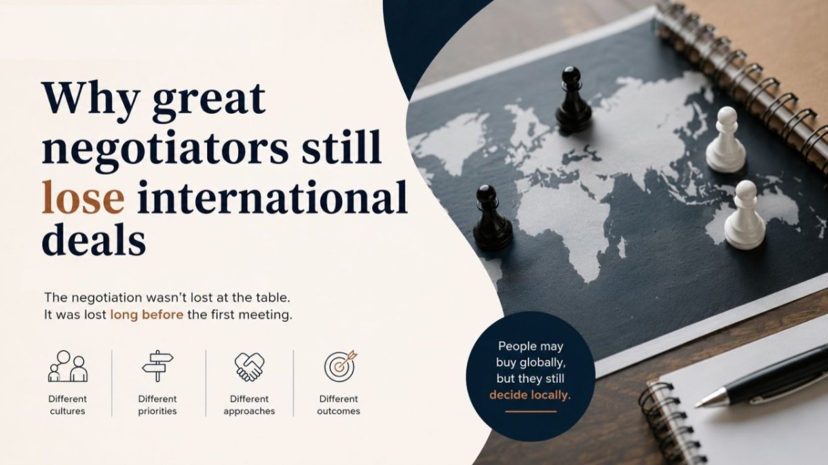 Why great negotiators still lose international deals
