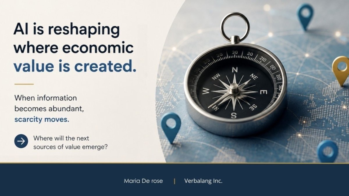 Artificial Intelligence Is Not Changing Everything. It Is Reshaping Where Economic Value Is Created.
